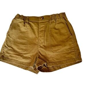 MADEWELL Relaxed Military Women's Green Casual Shorts Sz XS